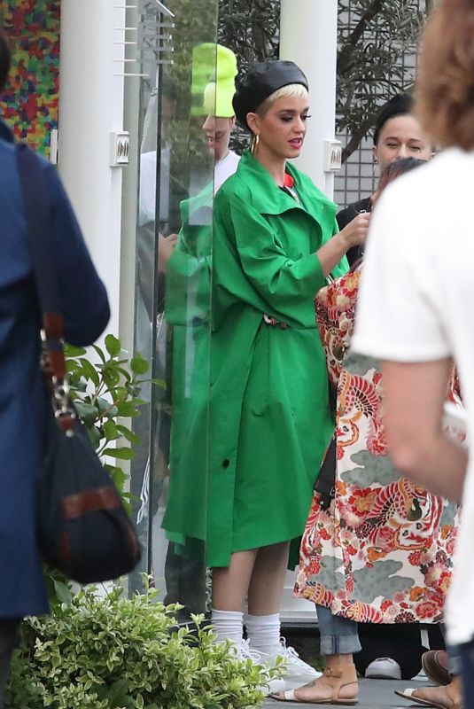 KATY PERRY Out and About in Tokyo 03/29/2018