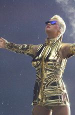 KATY PERRY Performs at Allianz Parque in Sao Paulo 03/17/2018