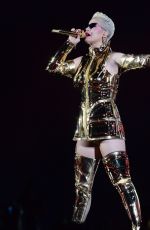 KATY PERRY Performs at Allianz Parque in Sao Paulo 03/17/2018