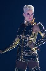 KATY PERRY Performs at Allianz Parque in Sao Paulo 03/17/2018