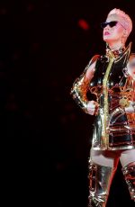 KATY PERRY Performs at Allianz Parque in Sao Paulo 03/17/2018