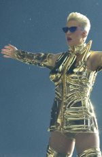 KATY PERRY Performs at Allianz Parque in Sao Paulo 03/17/2018