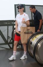 KATY PERRY Visits Christ the Redeemer in Rio De Janeiro 03/18/2018