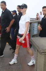 KATY PERRY Visits Christ the Redeemer in Rio De Janeiro 03/18/2018
