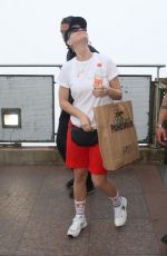 KATY PERRY Visits Christ the Redeemer in Rio De Janeiro 03/18/2018
