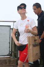 KATY PERRY Visits Christ the Redeemer in Rio De Janeiro 03/18/2018