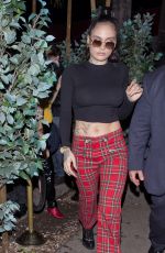 KEHLANI Leaves Delilah Nightclub in West Hollywood 03/11/2018