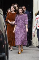 KEIRA KNIGHTLEY at Chanel Forest Runway Show in Paris 03/06/2018