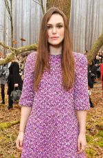 KEIRA KNIGHTLEY at Chanel Forest Runway Show in Paris 03/06/2018