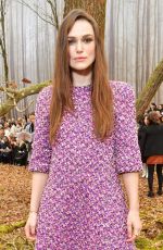 KEIRA KNIGHTLEY at Chanel Forest Runway Show in Paris 03/06/2018