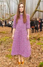 KEIRA KNIGHTLEY at Chanel Forest Runway Show in Paris 03/06/2018