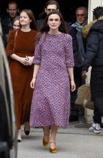 KEIRA KNIGHTLEY at Chanel Forest Runway Show in Paris 03/06/2018