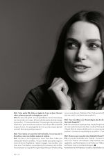 KEIRA KNIGHTLEY in Elle Magazine, France March 2018