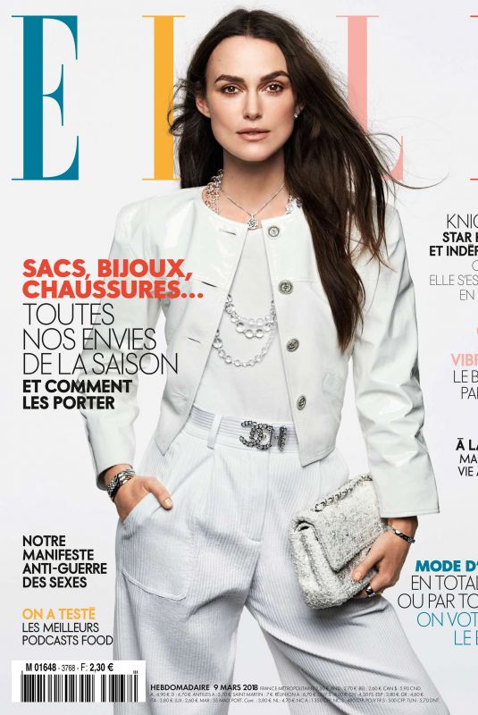 KEIRA KNIGHTLEY in Elle Magazine, France March 2018