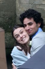 KEIRA KNIGHTLEY on the Set of Official Secrets in Wetherby 03/18/2018