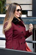 KELLY BROOK Arrives at ITV Studios in London 03/19/2018
