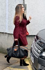 KELLY BROOK Arrives at ITV Studios in London 03/19/2018