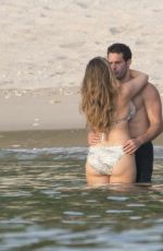 KELLY BROOK in Bikini at a Beach in Phuket 03/09/2018