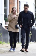 KELLY BROOK Out and About in London 03/26/2018
