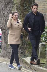 KELLY BROOK Out and About in London 03/26/2018