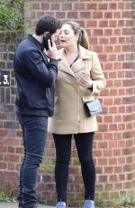KELLY BROOK Out and About in London 03/26/2018