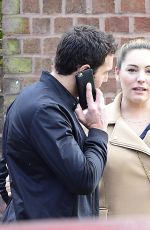 KELLY BROOK Out and About in London 03/26/2018