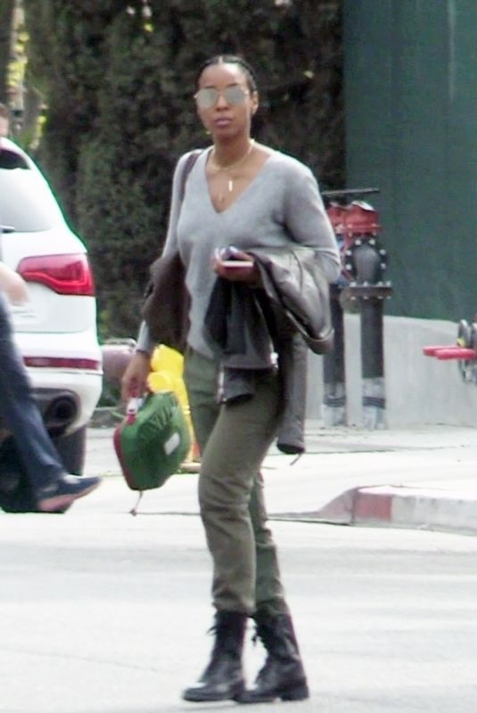 KELLY ROWLAND Out and About in West Hollywood 03/09/2018