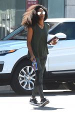 KELLY ROWLAND Out and About in West Hollywood 03/27/2018