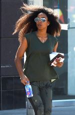 KELLY ROWLAND Out and About in West Hollywood 03/27/2018