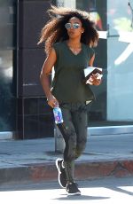 KELLY ROWLAND Out and About in West Hollywood 03/27/2018