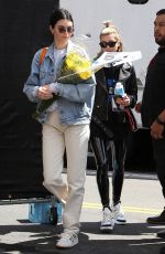 KENDALL JENNER and HAILEY BALDWIN Marches at Anti-gun March for Our Lives Rally in Los Angeles 03/24/2018