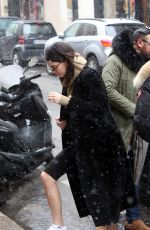 KENDALL JENNER Arrives at Her Hotel in Paris 03/19/2018