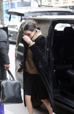 KENDALL JENNER Arrives at Her Hotel in Paris 03/19/2018
