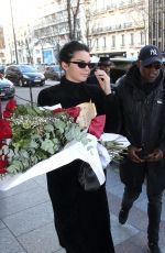 KENDALL JENNER Arrives at Her Hotel in Paris 03/20/2018