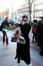 KENDALL JENNER Arrives at Her Hotel in Paris 03/20/2018