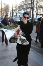 KENDALL JENNER Arrives at Her Hotel in Paris 03/20/2018