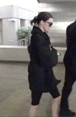 KENDALL JENNER Arrives at LAX Airport in Los Angeles 03/21/2018