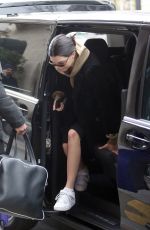 KENDALL JENNER Arrives on the Set of a Photoshoot in Paris 03/19/2018