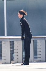 KENDALL JENNER on the Set of a Advertisement in Paris 03/20/2018