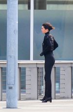 KENDALL JENNER on the Set of a Advertisement in Paris 03/20/2018
