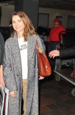 KERI RUSSELL and Matthew Rhys Arrives at Airport in Washington, D.C. 03/20/2018