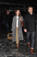 KERI RUSSELL and Matthew Rhys Arrives at Airport in Washington, D.C. 03/20/2018
