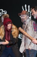 KERRY KATONA at The Walking Dead: The Ride Media Night at Thorpe Park in London 03/29/2018