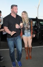 KESHA SEBERT at LAX Airport in Los Angeles 03/25/2018