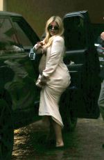 KHLOE KARDASHIAN Leaves Khloe Kardashian’s Baby Shower in Los Angeles 03/10/2018