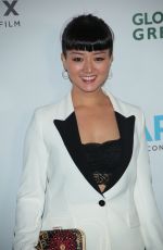 KIKI SUKEZANE at Global Green Pre-Oscars Party in Los Angeles 02/28/2018