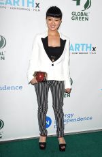 KIKI SUKEZANE at Global Green Pre-Oscars Party in Los Angeles 02/28/2018