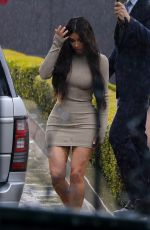 KIM KARDASHIAN Arrives at Khloe Kardashian’s Baby Shower in Los Angeles 03/10/2018