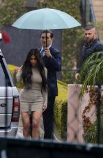 KIM KARDASHIAN Arrives at Khloe Kardashian’s Baby Shower in Los Angeles 03/10/2018