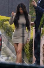 KIM KARDASHIAN Arrives at Khloe Kardashian’s Baby Shower in Los Angeles 03/10/2018